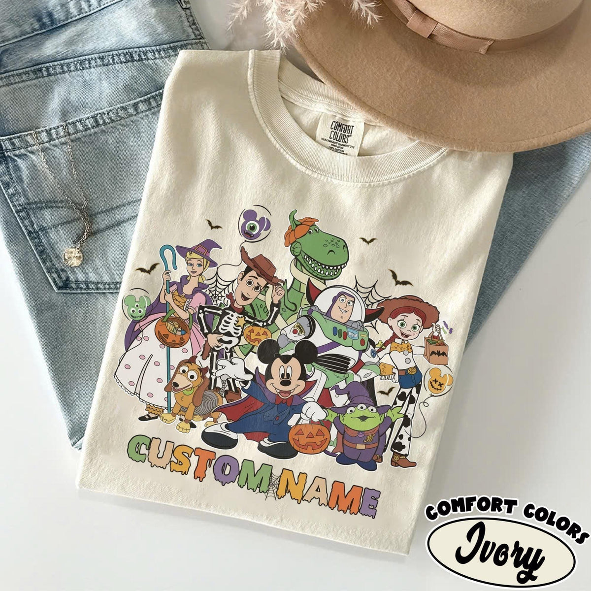 Custom Disney Pixar Halloween — Gildan Hoodie