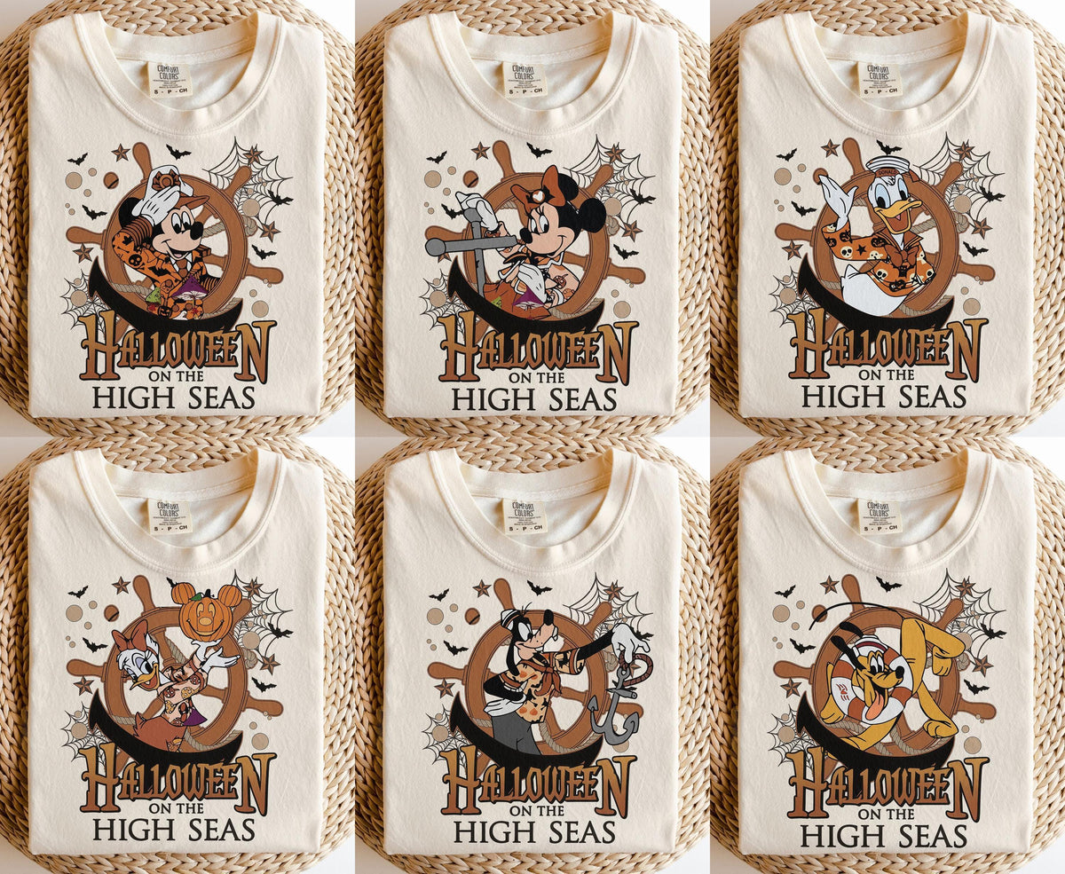 Halloween On The High Seas Comfort Colors — Comfort Colors Tee