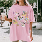 Retro Mickey and Friends Summer Vibes Comfort Colors Shirts — Gildan Sweatshirt