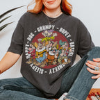 Retro 90s Retro Disney Snow White and the Seven Dwarfs — Gildan Hoodie