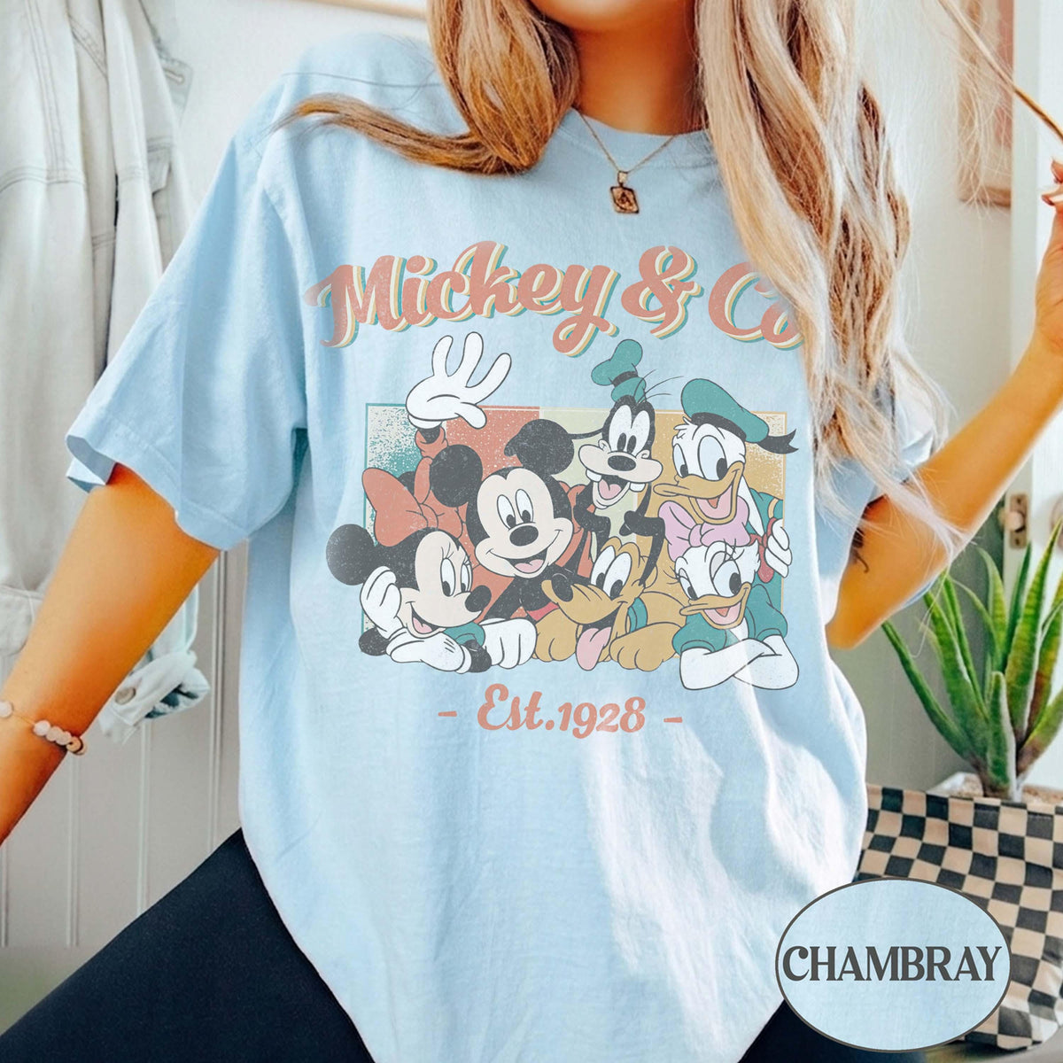 Comfort Colors® Retro Mickey & Co Est 1928 — Comfort Colors Tee