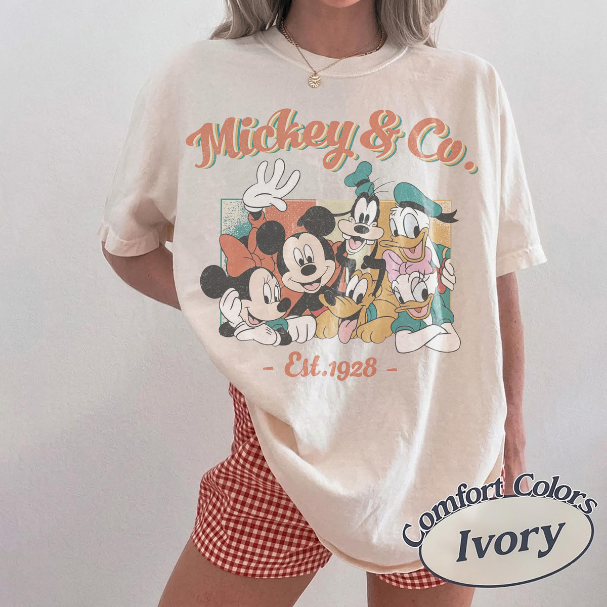 Comfort Colors® Retro Mickey & Co Est 1928 — Comfort Colors Tee