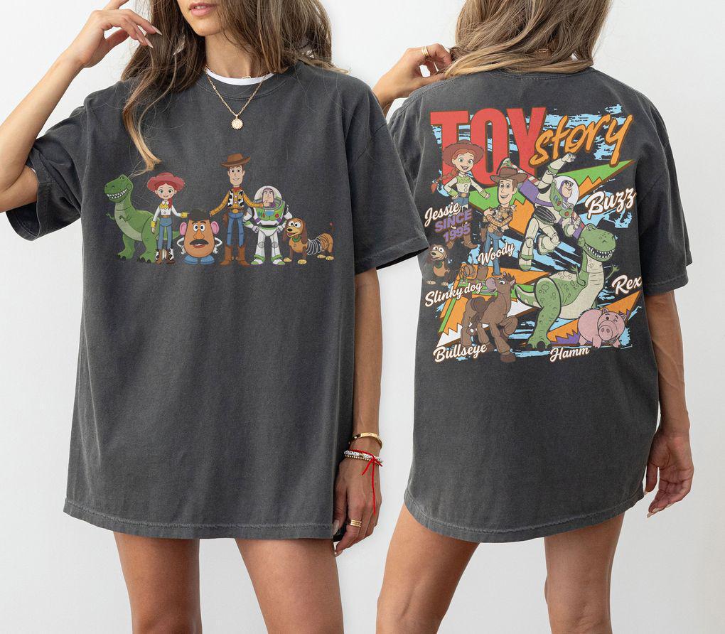 Toy Story 1995 Retro Comfort Colors — Gildan Hoodie