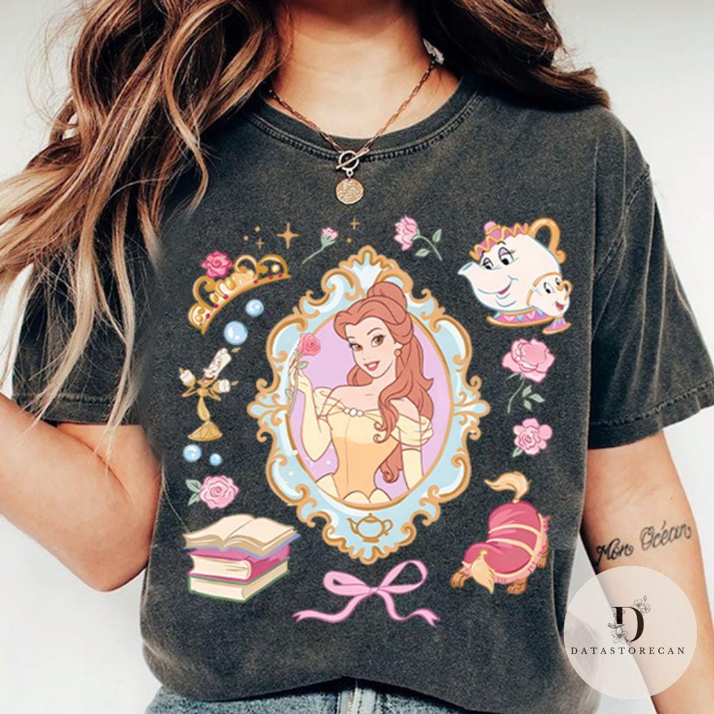 Coquette Disney Belle Princess — Gildan Sweatshirt