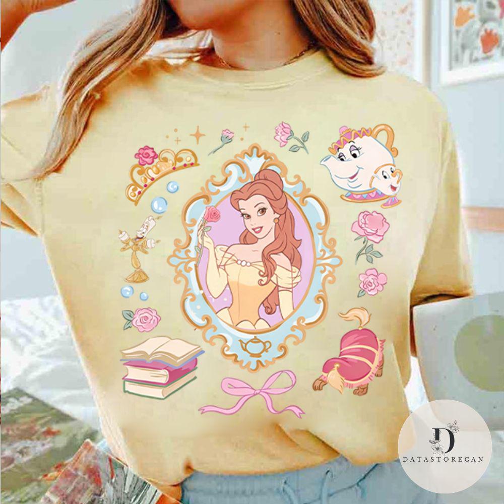 Coquette Disney Belle Princess — Gildan Sweatshirt