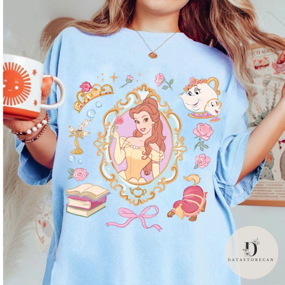 Coquette Disney Belle Princess — Gildan Sweatshirt