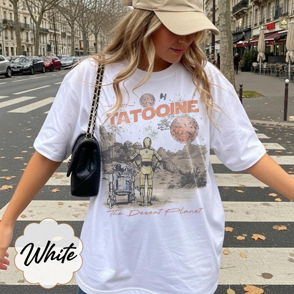 Star Wars Tatooine 1977 The Desert Planet — Comfort Colors Tee