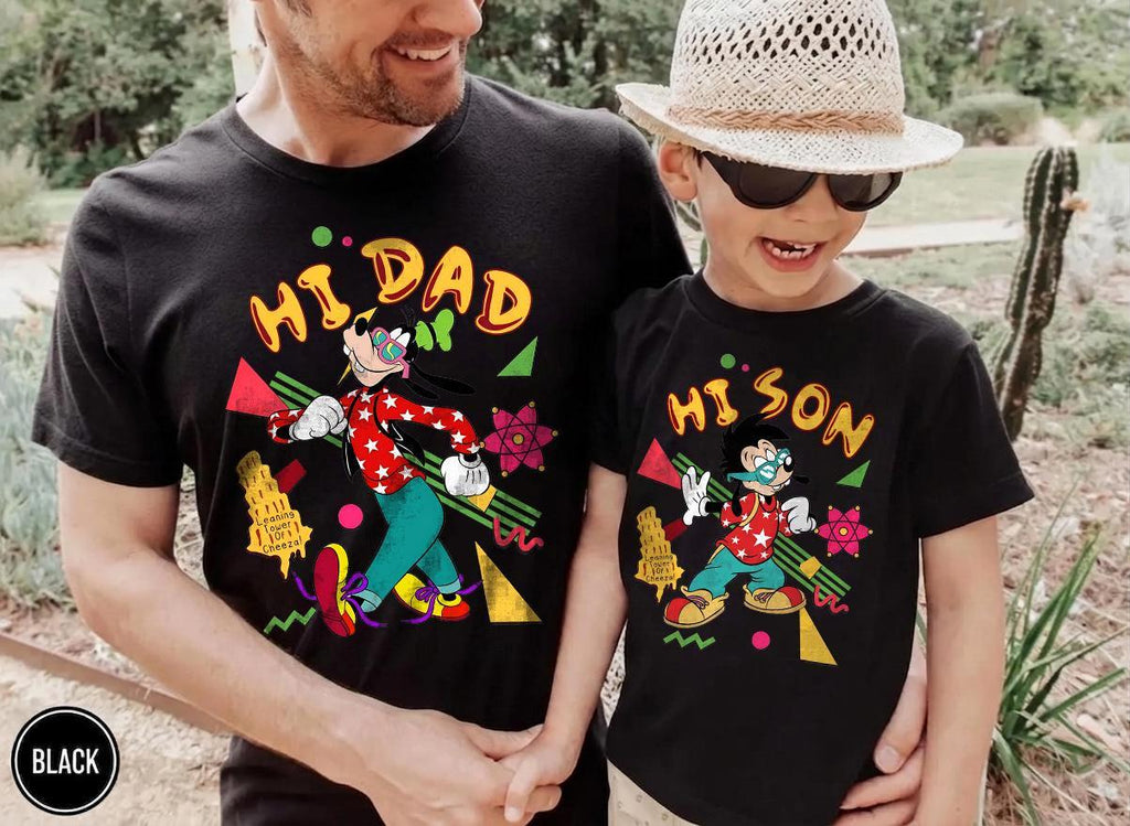 Hi Dad Hi Son Goofy Max — Comfort Colors Tee