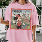 Retro Disney Mickey Mouse Epcot World Showcase — Gildan Hoodie