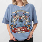 Muppet Sam Eagle Patriotic July 4th — Gildan Sweatshirt