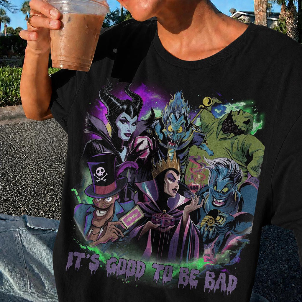Disney Villains Shirt – It's Good To Be Bad — Bella+Canvas Tee