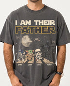 Personalized I Am Their Father — Comfort Colors Tee