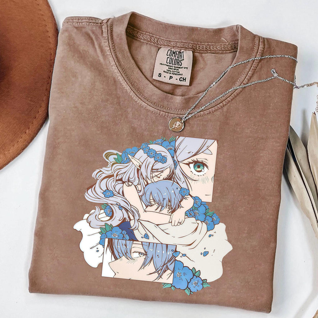 Frieren Beyond Journeys End Anime Tee Elf Mage Fantasy — Comfort Colors Tee