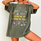 Retro I Knew You — Comfort Colors Tee