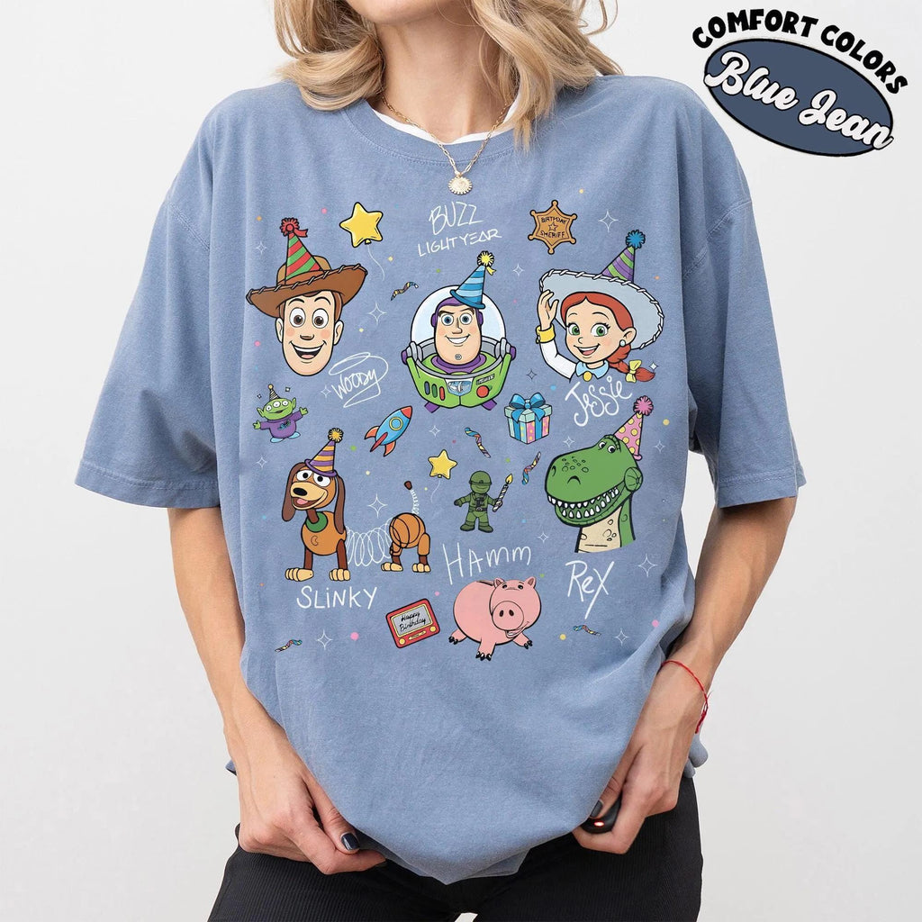 Toy Story Birthday Party Shirts — Gildan Hoodie