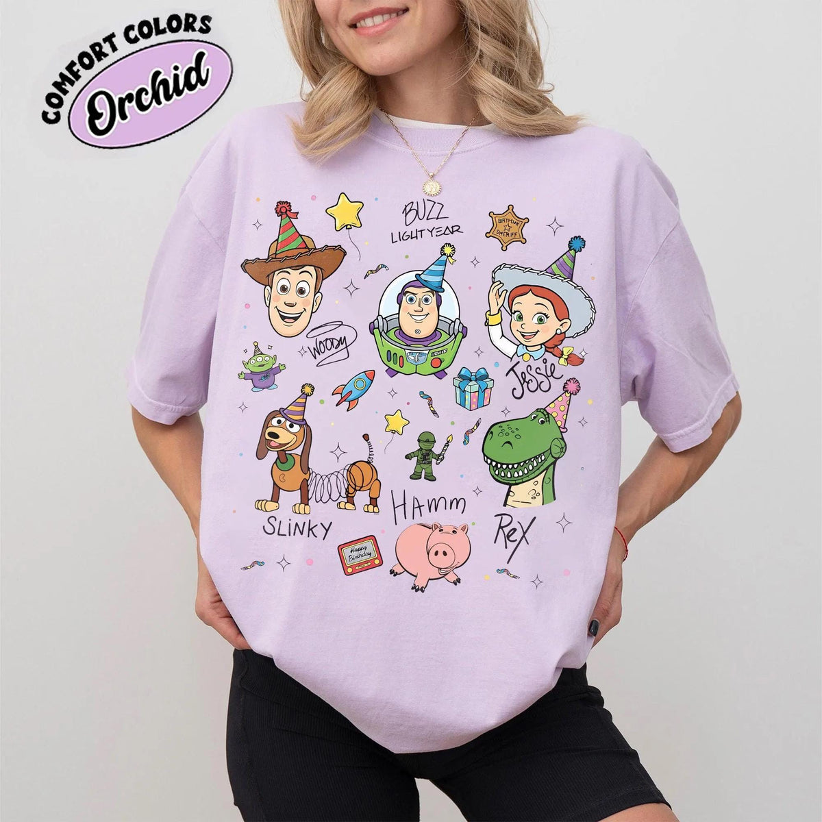 Toy Story Birthday Party Shirts — Gildan Hoodie