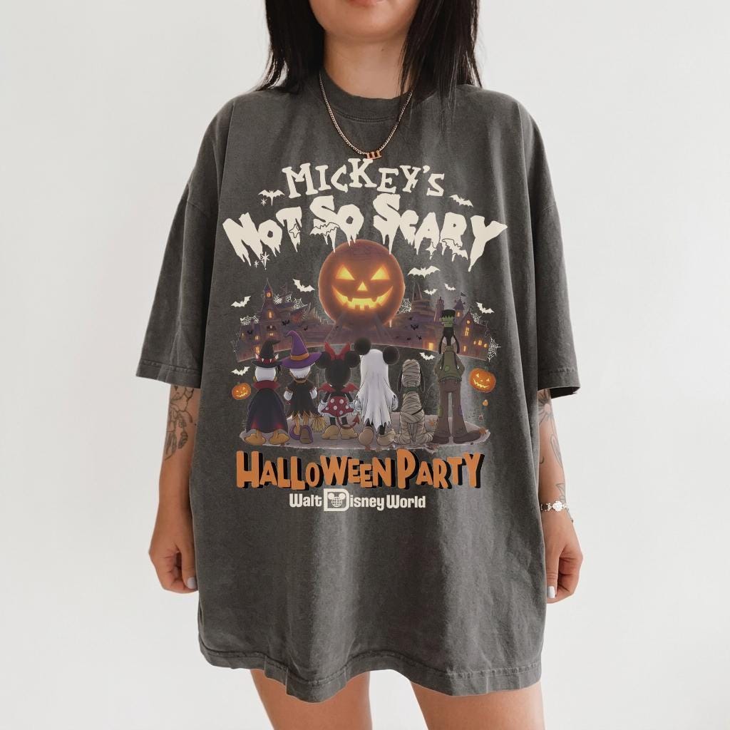 Retro Mickey's Not So Scary Halloween Party — Gildan Hoodie