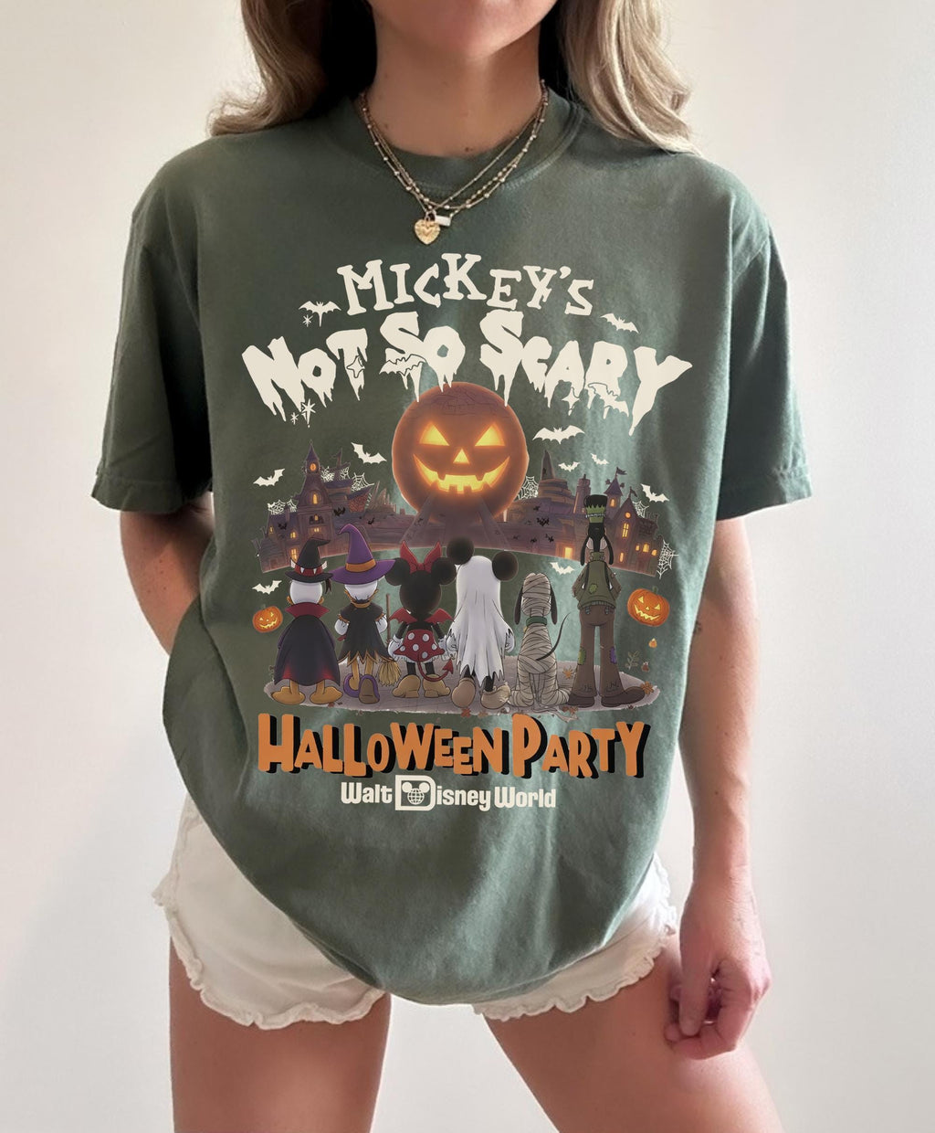 Retro Mickey's Not So Scary Halloween Party — Gildan Hoodie