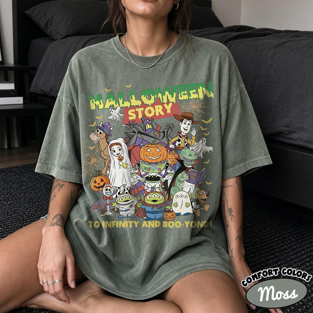 Comfort Colors Toy Story Halloween — Gildan Hoodie