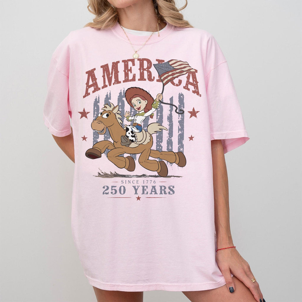 Woody Jessie Toy Story Patriotic — Gildan Sweatshirt