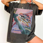 Retro Retro Soarin' Across America Mickey and Friends — Comfort Colors Tee