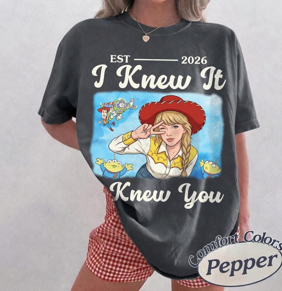 Watercolors TS Jessie Toy Story 5 Comfort Colors — Bella+Canvas Tee