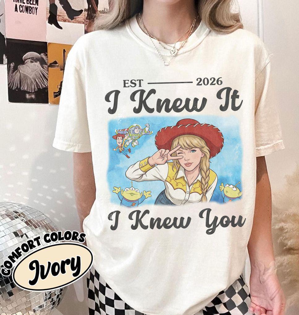 Watercolors TS Jessie Toy Story 5 Comfort Colors — Gildan Sweatshirt