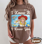 Watercolors TS Jessie Toy Story 5 Comfort Colors — Bella+Canvas Tee