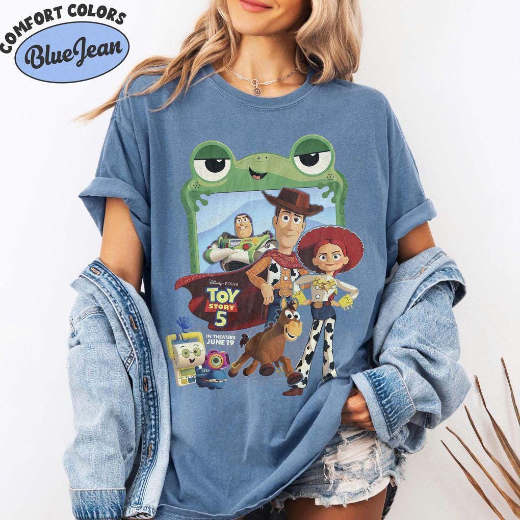 Retro Toy Story 5 Birthday — Bella+Canvas Tee