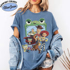 Retro Toy Story 5 Birthday — Gildan Hoodie