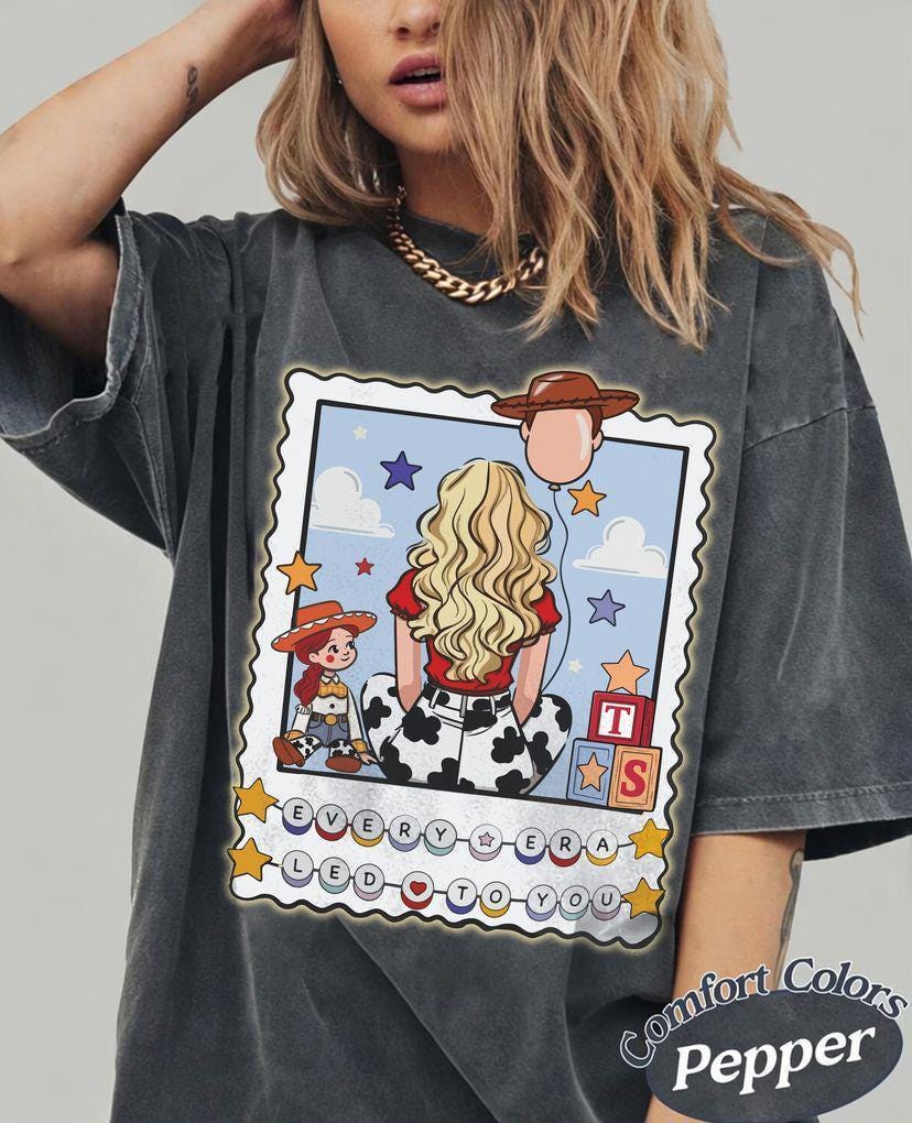 Toy Story Jessie Every Era Led To You — Comfort Colors Tee