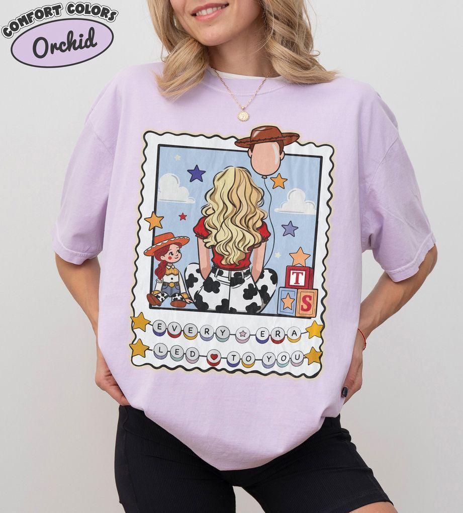 Toy Story Jessie Every Era Led To You — Comfort Colors Tee