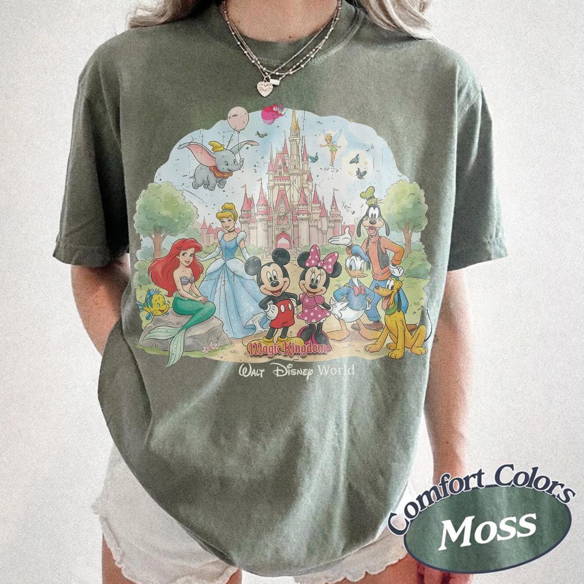 Retro Walt Disney World — Comfort Colors Tee