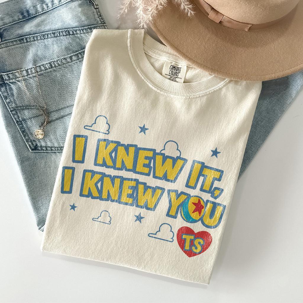 Retro I Knew It You — Gildan Hoodie