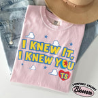 Retro I Knew It You — Gildan Hoodie