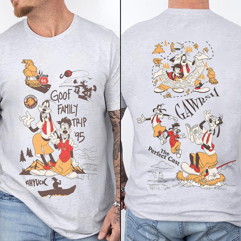 Goofy and Max Family Trip '95 — Bella+Canvas Tee