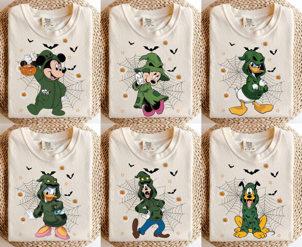 Retro Comfort Colors Mickey & Friends Costume Oogie Boogie B — Gildan Hoodie