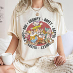 Retro 90s Retro Disney Snow White and the Seven Dwarfs — Gildan Hoodie