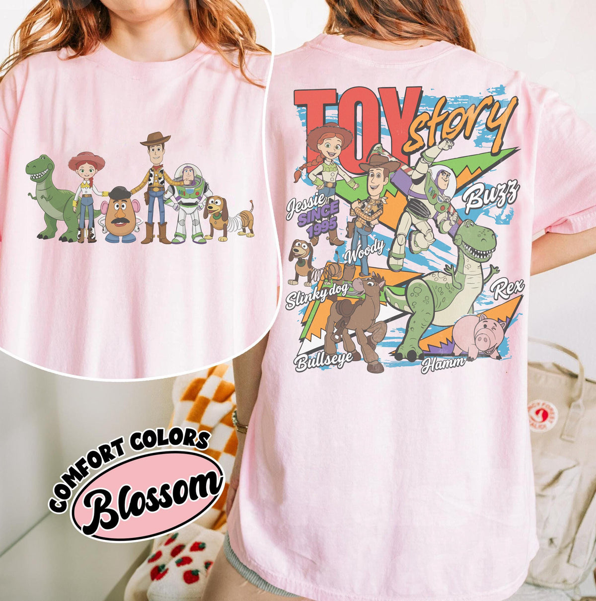 Toy Story 1995 Retro Comfort Colors — Gildan Hoodie