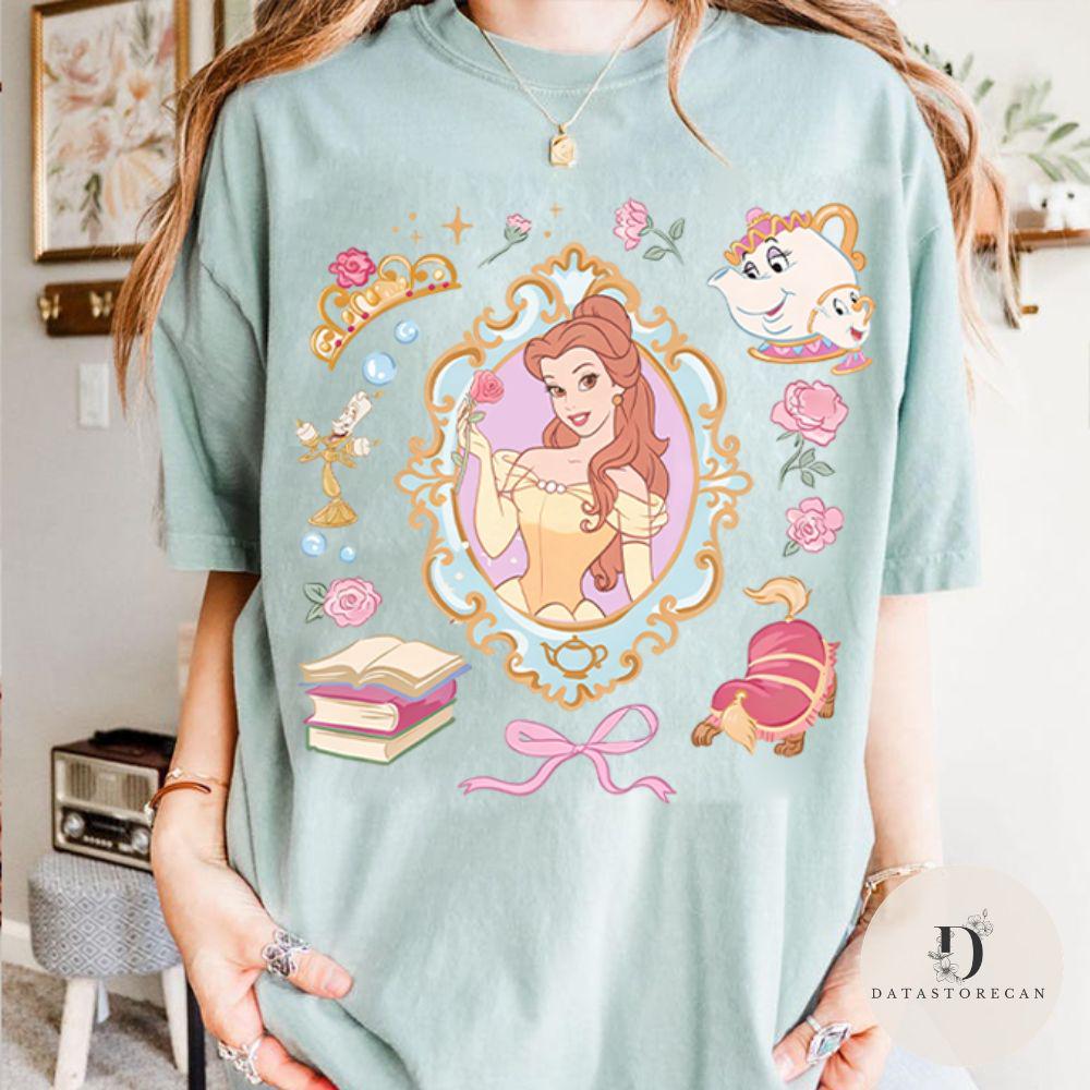 Coquette Disney Belle Princess — Gildan Sweatshirt