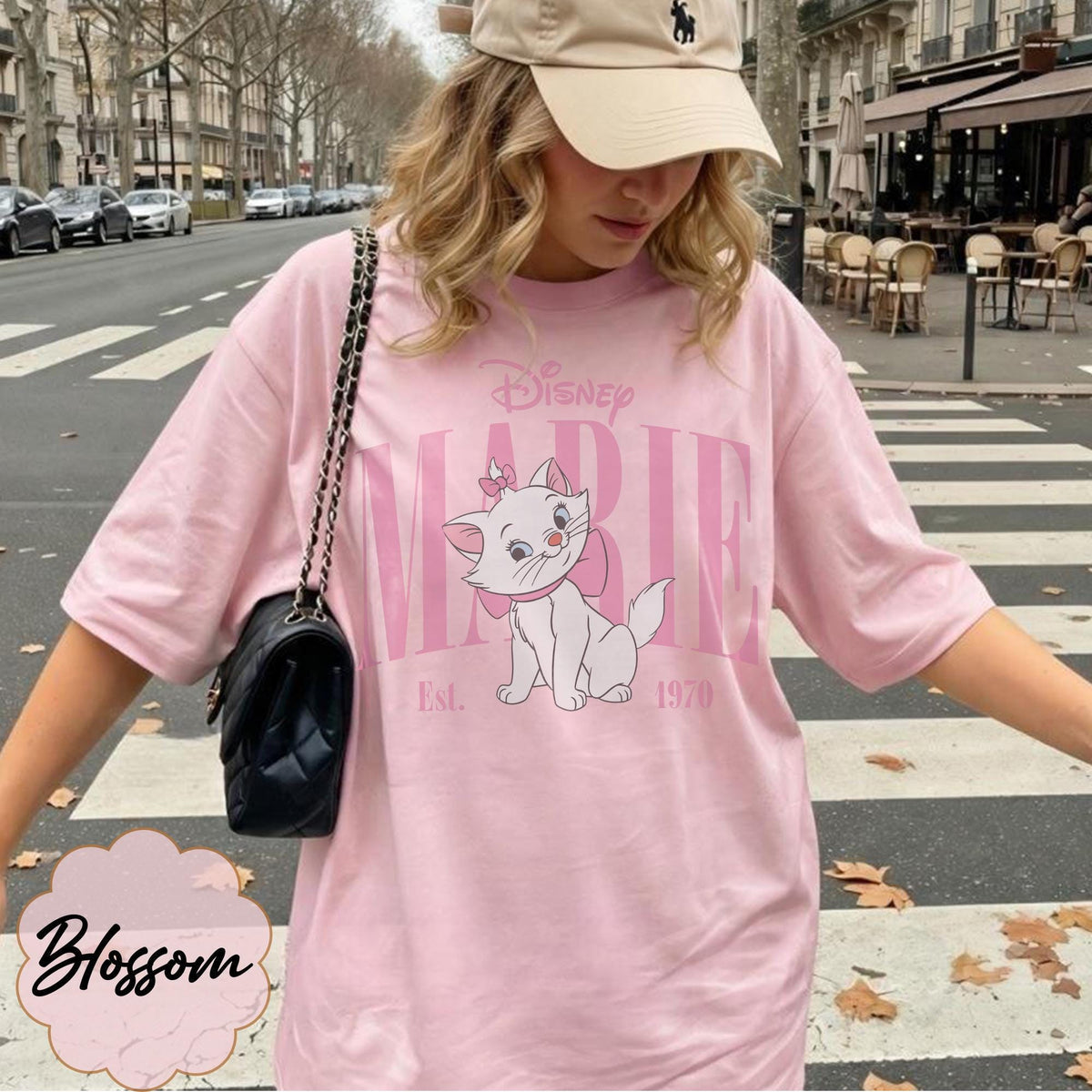 Retro Marie Aristocats Comfort Colors — Bella+Canvas Tee