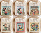 Retro Disney Mickey Mouse Epcot World Showcase — Comfort Colors Tee