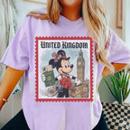 Retro Disney Mickey Mouse Epcot World Showcase — Comfort Colors Tee