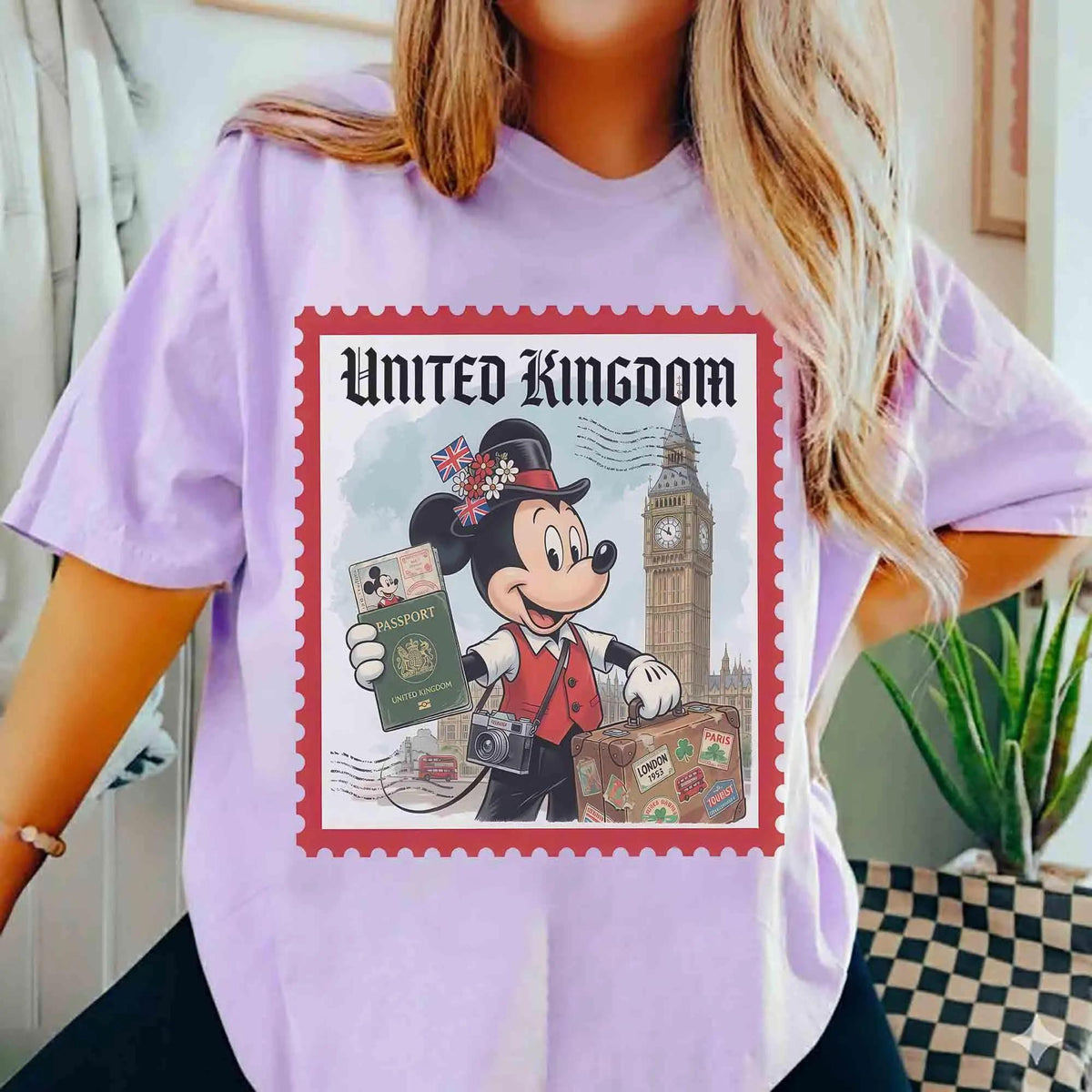 Retro Disney Mickey Mouse Epcot World Showcase — Comfort Colors Tee