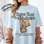 Winnie the Pooh Never Fear Shadows — Gildan Hoodie