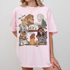 Retro Lion King — Gildan Hoodie