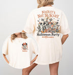 Custom Comfort Colors Mickey's Not So Scary Halloween Party  — Comfort Colors Tee
