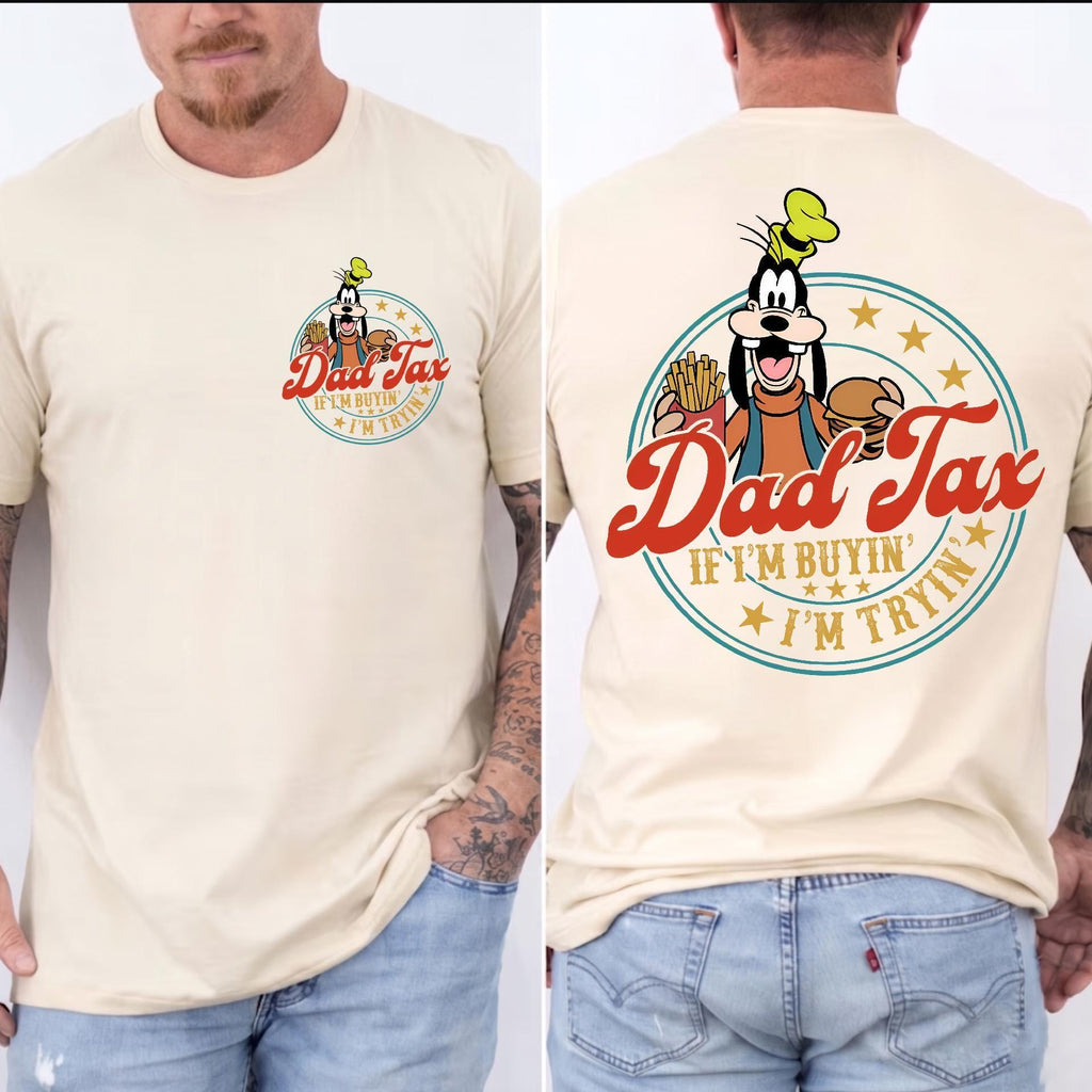 Comfort Colors© Dad Tax Goofy — Gildan Hoodie