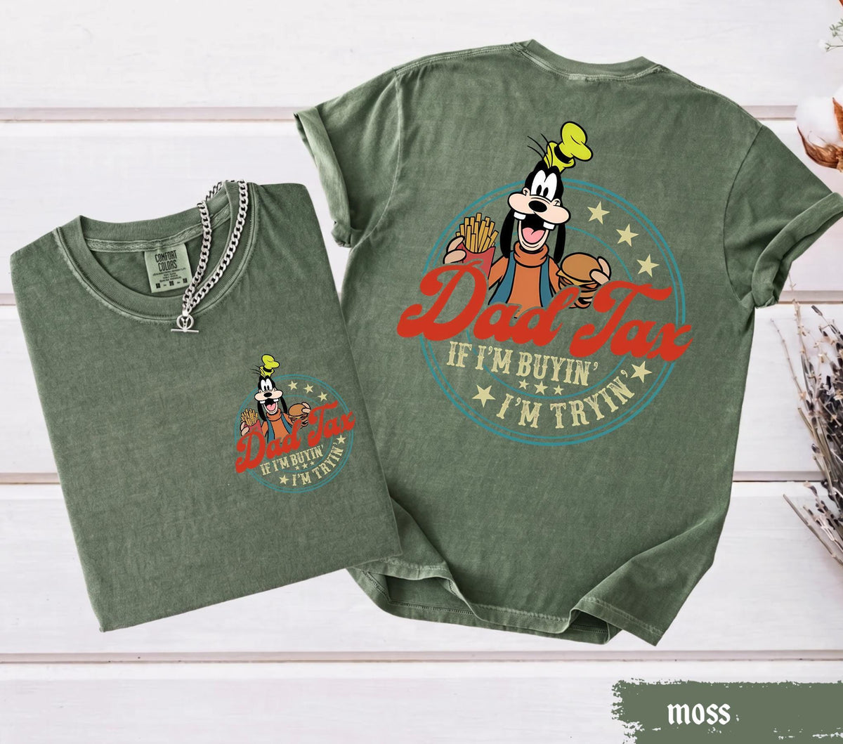 Comfort Colors© Dad Tax Goofy — Gildan Hoodie