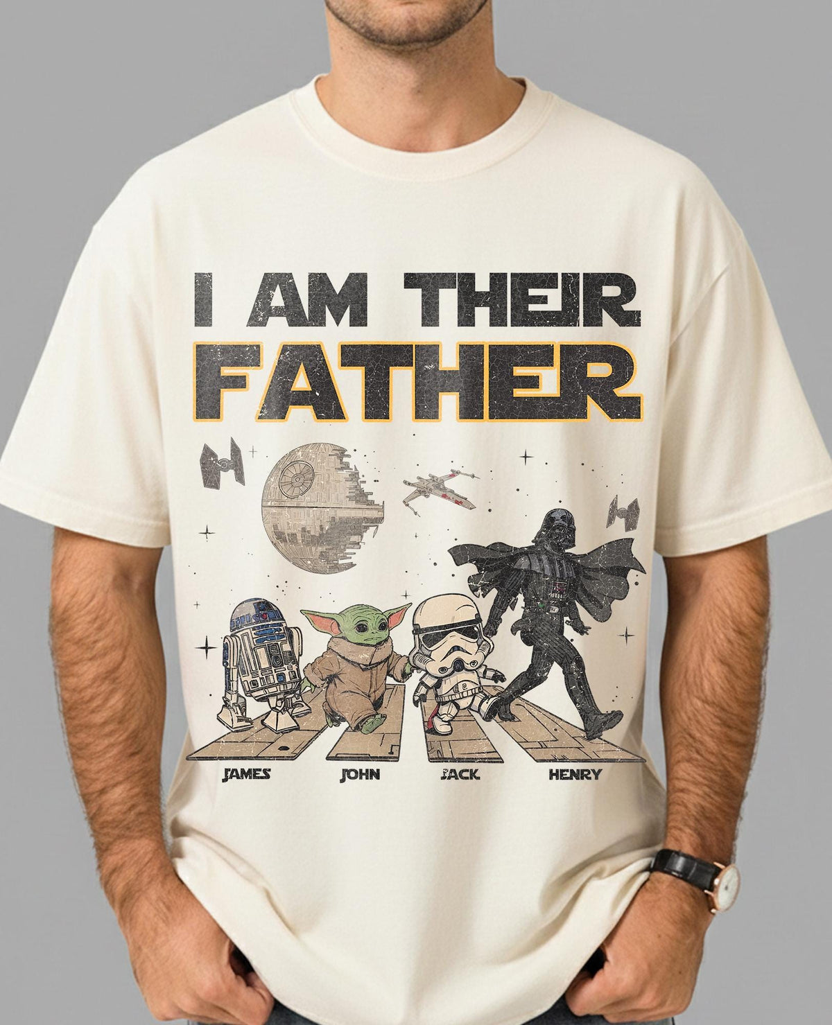 Personalized I Am Their Father — Bella+Canvas Tee